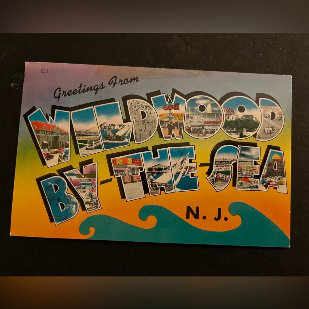 Vintage Wildwood NJ Postcard Set